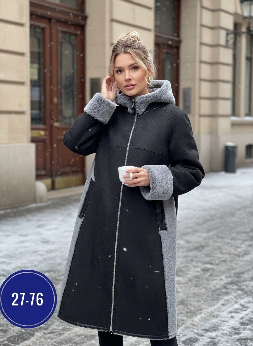 зимняя дубленка,пальто зимнее,дубленка зимняя двухсторонняя с капюшоном шуба,дубленка женская,утепленное пальто