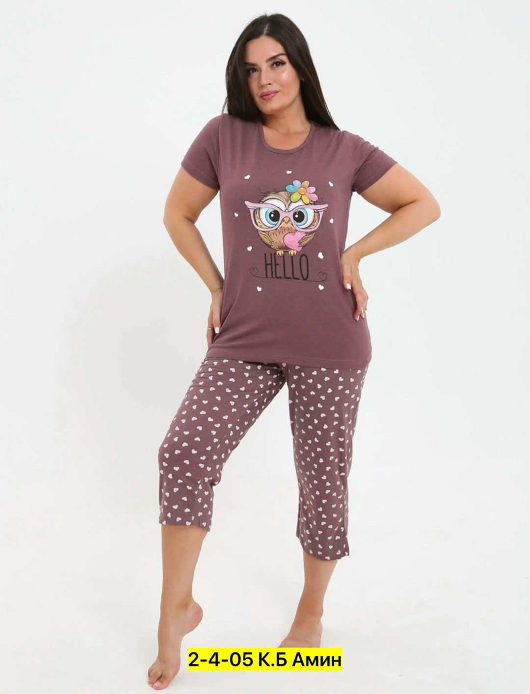 женская пижама с бриджами,пижама женская с бриджами хлопок домашний костюм,пижама женская,пижама с бриджами,пижама женская коричневая