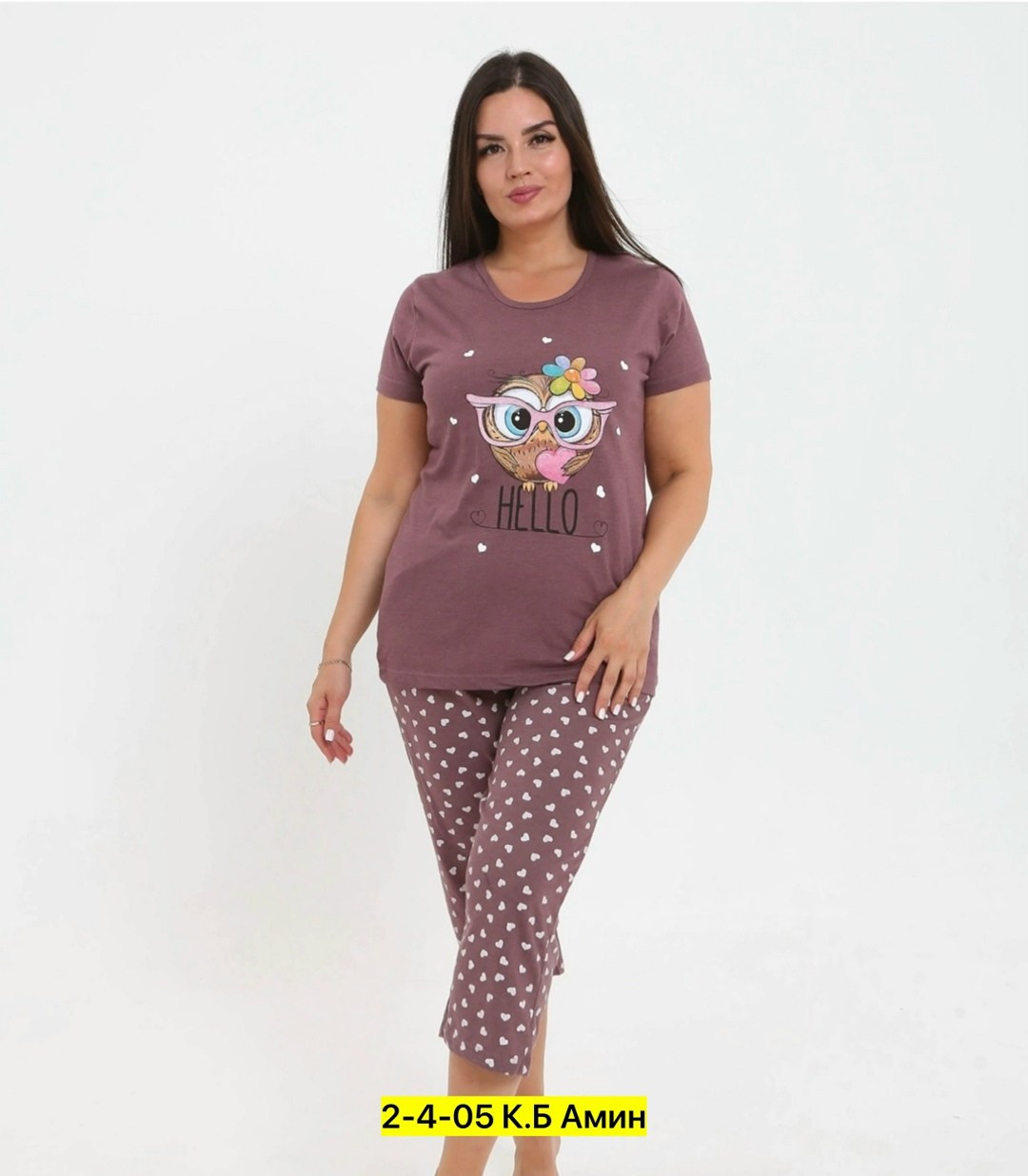 женская пижама с бриджами,пижама женская с бриджами хлопок домашний костюм,пижама женская,пижама с бриджами,пижама женская коричневая