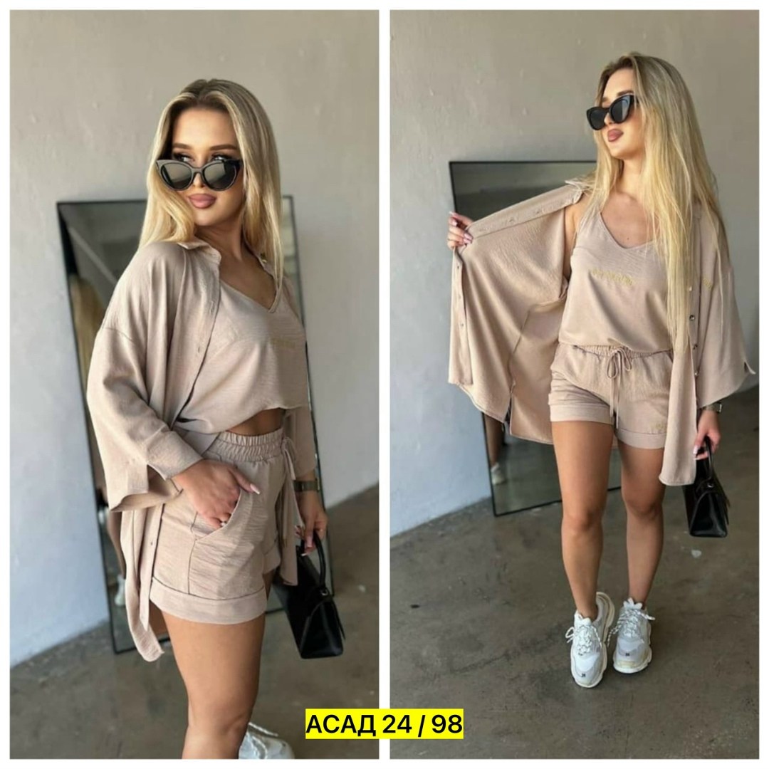 ,костюм женский тройка,костюмы женские,стильные костюмы,женский костюм с шортами