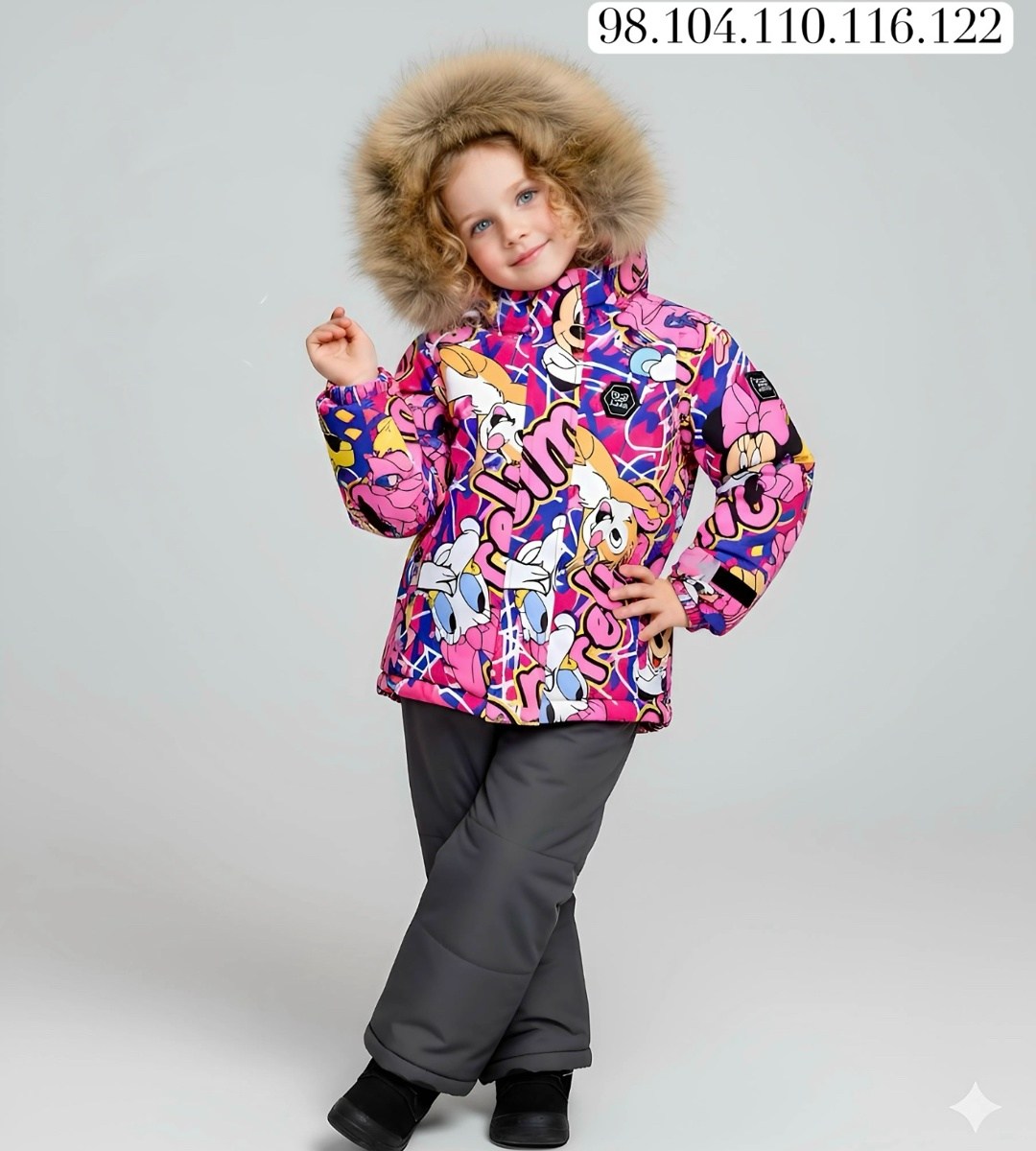 зимний костюм шалуны,зимний костюм для девочек,костюм зимний для девочки nikastyle,костюмы зимние,комплект зимний для девочек