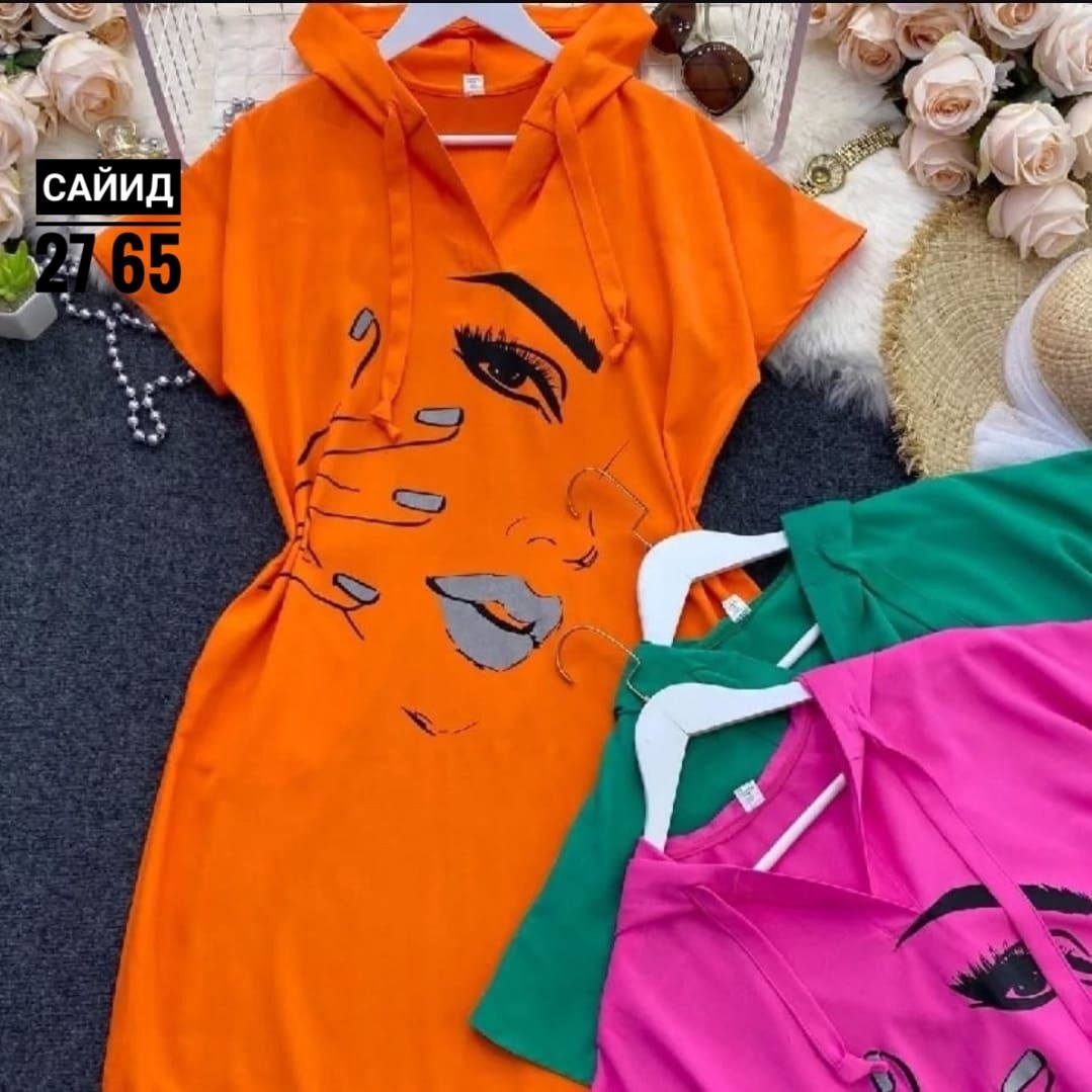 платье хб летнее для женщин,платье женский летний,женская платье,платье туника,