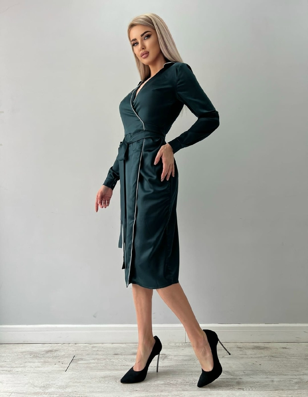 женская платье,,атласное платье с запахом,платье,платье трикотажная