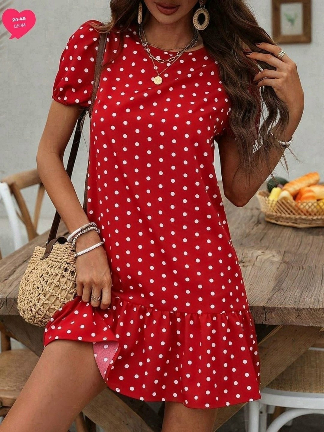 женские летние платья,платье в горошек,летние платья с оборками,модное платье,платье летнее