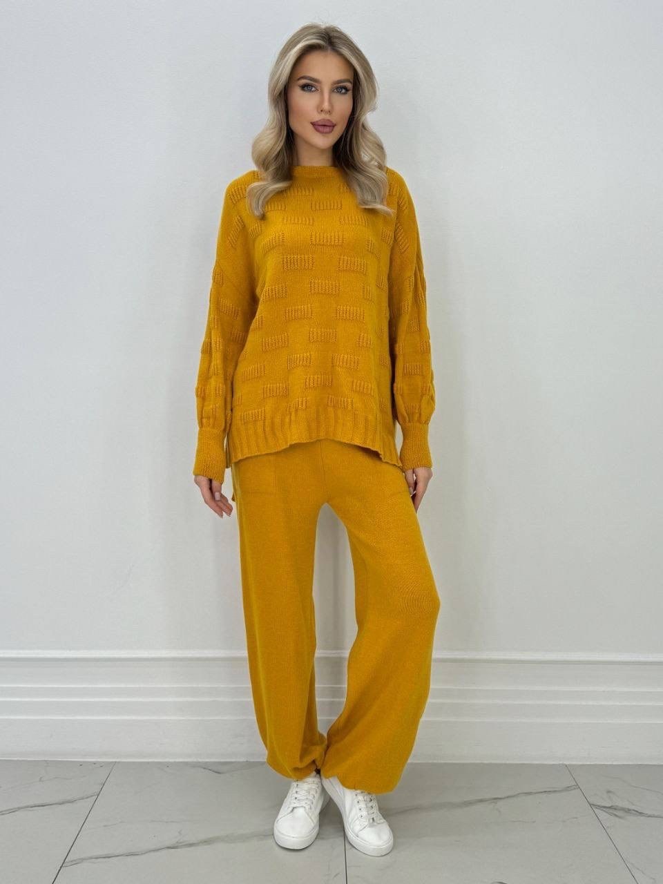 костюм с брюками теплый вязаный,вязаные костюмы,костюм трикотажный,женский вязаный костюм,костюм с брюками