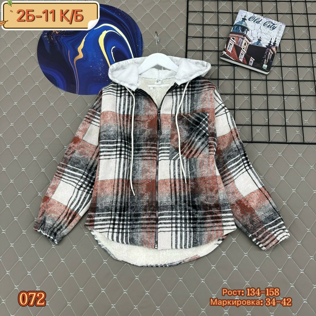 рубашка с капюшоном,теплая рубашка в клетку с капюшоном,рубашка в клетку с капюшоном для девочек,теплая кофта,теплая рубашка