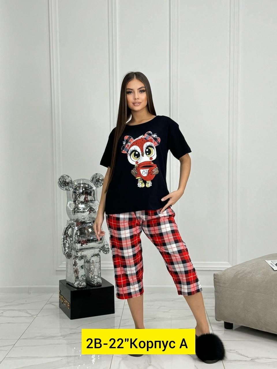 пижама с бриджами,пижама женская,пижама женская с бриджами,пижама комплект,пижама женская брюки