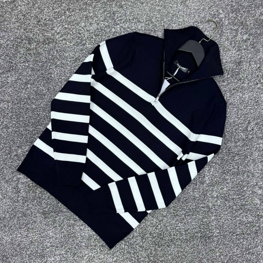 женская кофта,свитер в полоску,свитер с воротником,толстовки кофта,пуловер в полоску