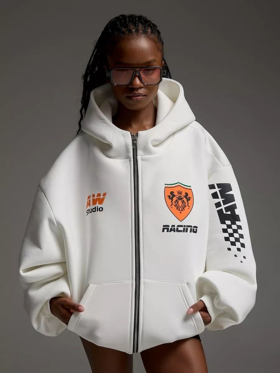 зип худи оверсайз на молнии с принтом,худи оверсайз на молнии с принтом,зип худи оверсайз на молнии,женская толстовка с капюшоном,толстовки женская