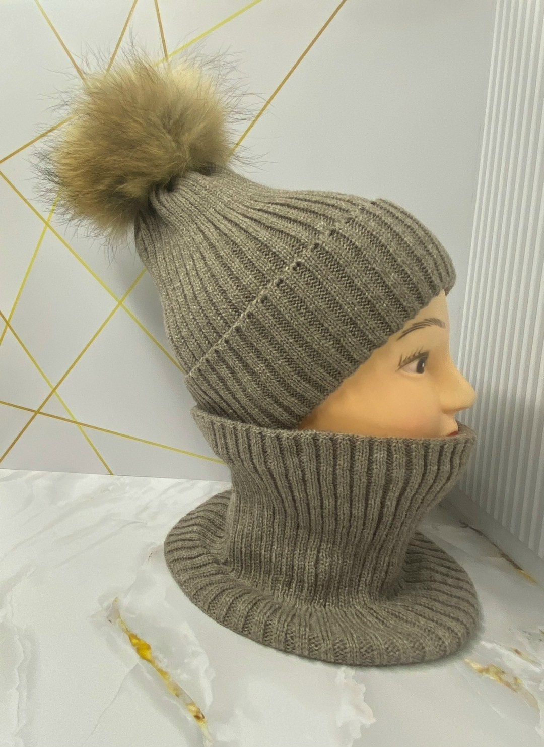 шапка снуд комплект,шапка и снуд,комплект шапок,шапка шарф,комплект шапка и снуд зима