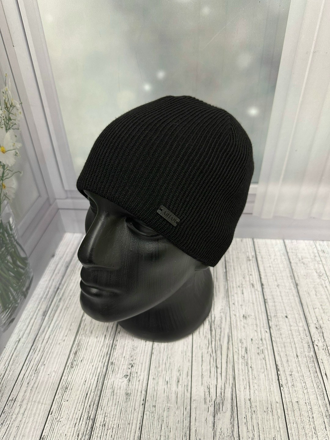 шапка тонкая мужская однослойная,мужская вязаная шапка,мужская шапка,шапка универсальная,шапка мужская классическая