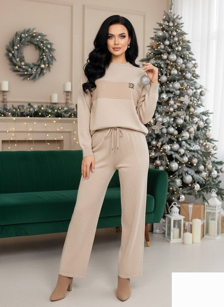 костюмы брючные,трикотажные костюмы женские,трикотажные костюмы,костюм вязаный с брюками,стильный трикотажный костюм