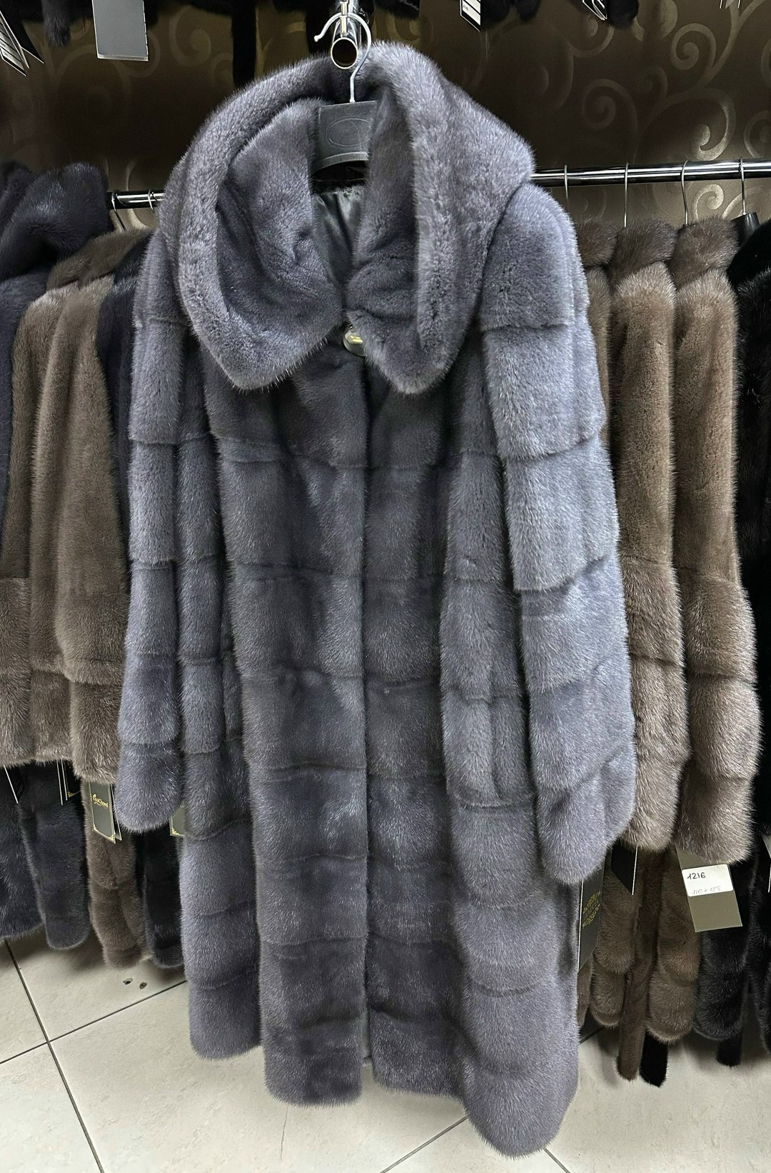 шуба норковая,шуба норка,шуба норковая графит,шуба норковая с капюшоном,норковая шуба кокон