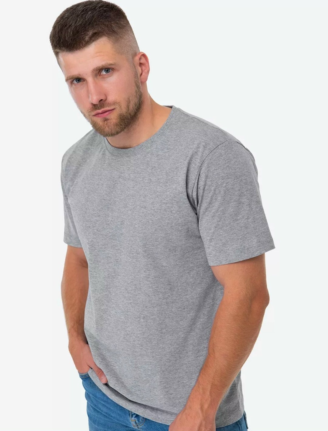 футболки для мужчин,футболка мужская,мужская базовая футболка,футболка мужская серая,серая футболка базовая