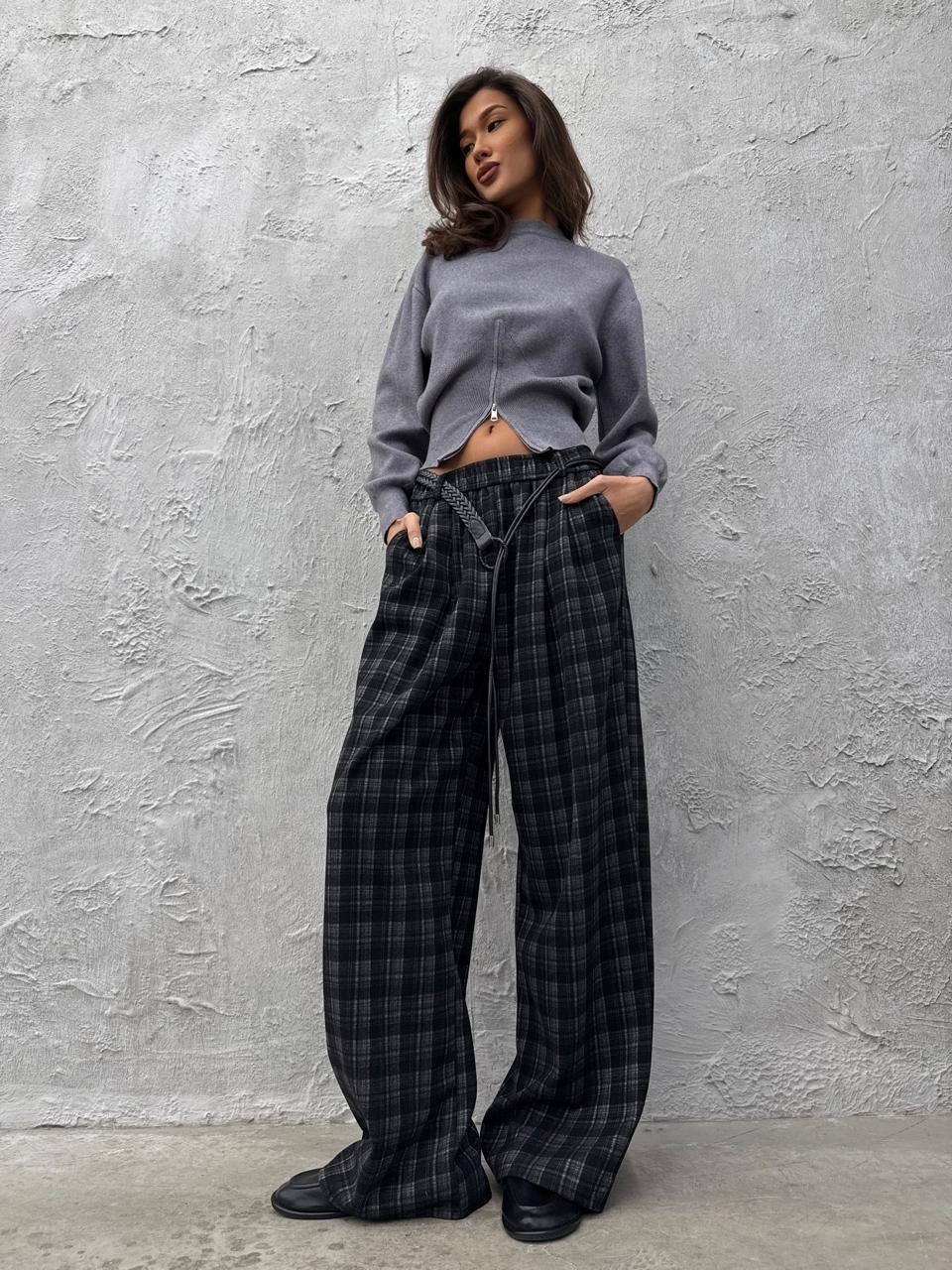 клетчатые брюки,широкие брюки в клетку,брюки в клетку,женские брюки в клетку,брюки классические