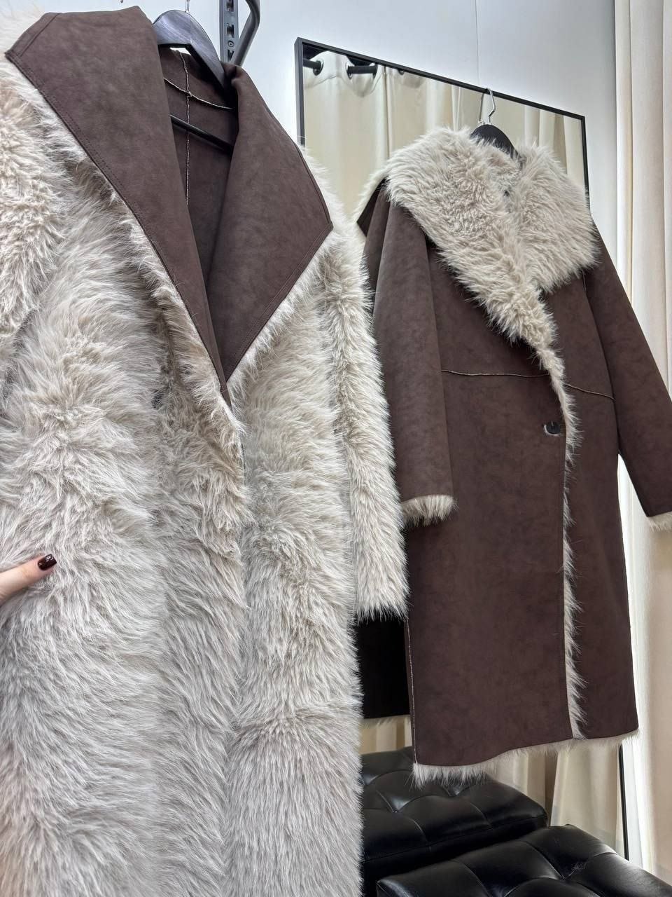 дубленка зимняя,дубленка удлиненная,модные дубленки,модные дубленки 2025-2025,пальто зимнее женское