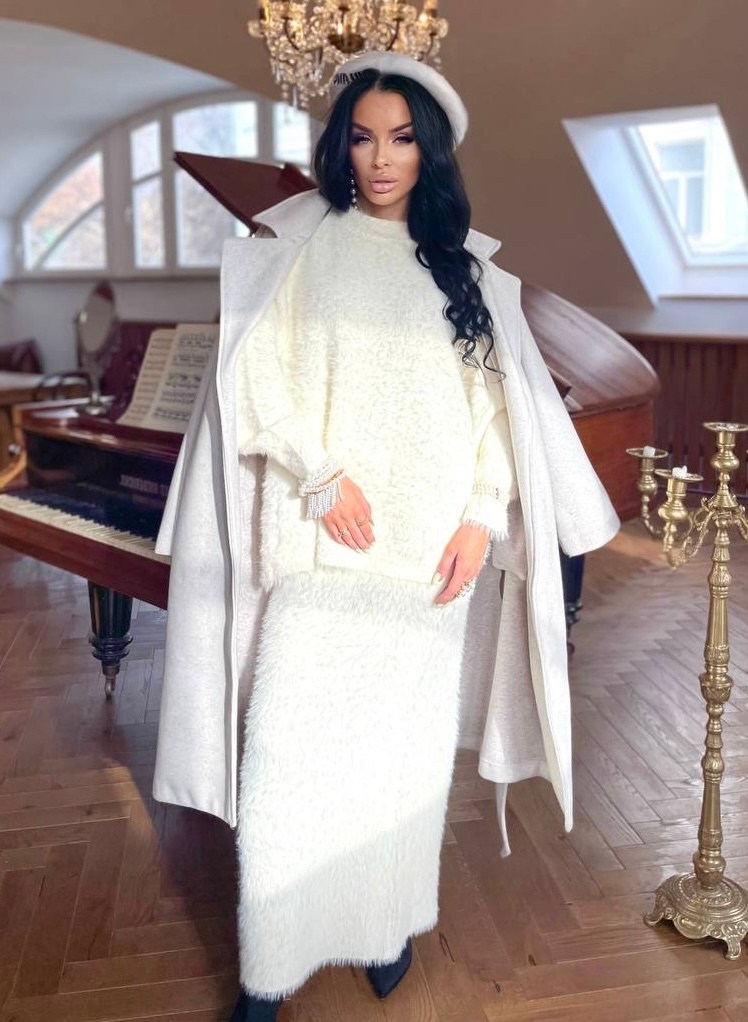 стильные костюмы,трикотажное платье,вязаное платье,длинное вязаное платье,платье теплое