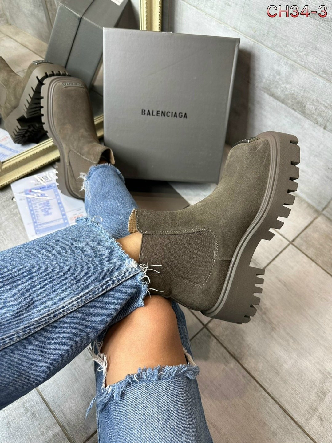 ,ботинки челси баленсиага,ботинки женские,ботинки челси, женская