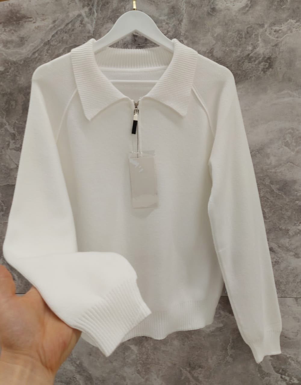 женская кофта,джемпер молочный,трикотажный свитер,оригинальный джемпер,модная кофта