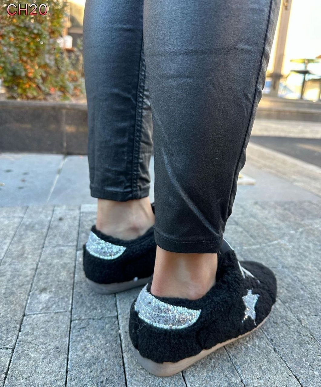 , домашняя,женская ,меховая , на плоской подошве