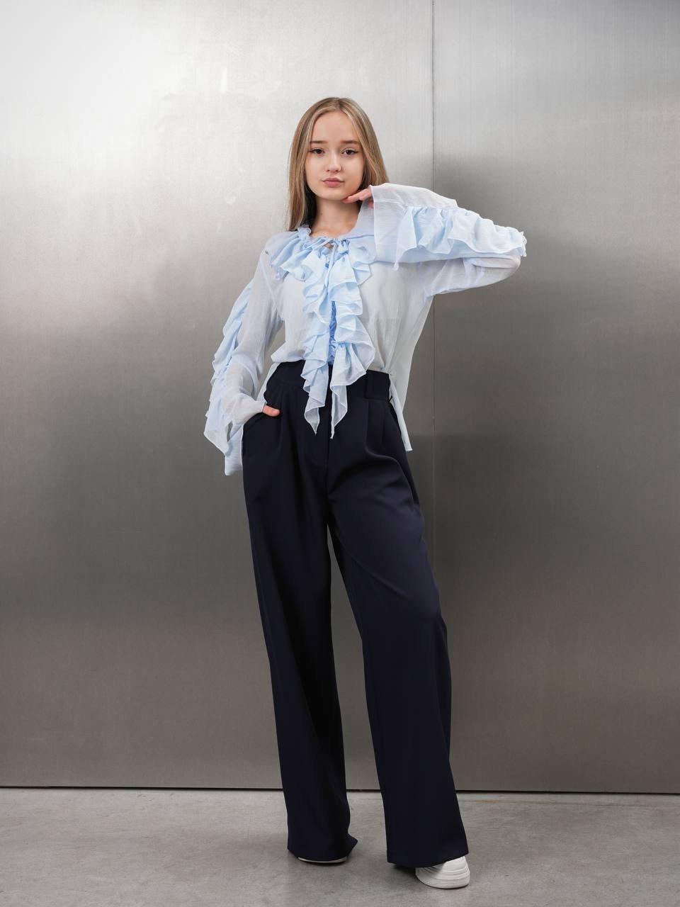 блуза,школьные брюки палаццо для девочек,брюки для девочек,блузка женская,блуза серая