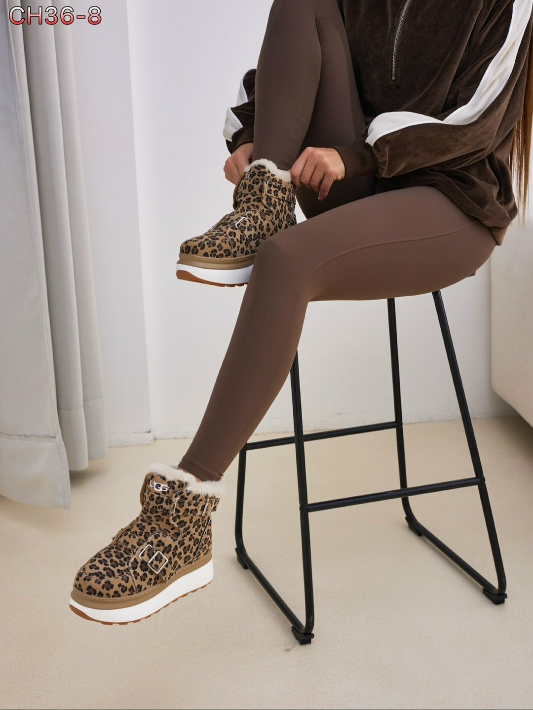 ,угги женские,угги леопардовые,женская ,угги модные