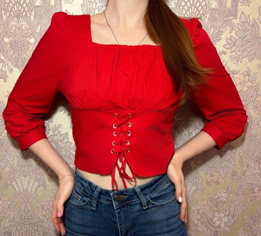 женская блузка,блузка кофточка,блузка с оборками,женская блуза,блузка короткая