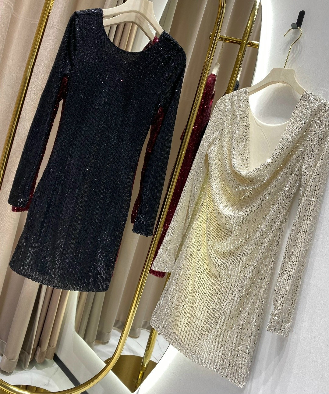 платье из пайеток,стильное платье,нарядное платье,платье с пайетками,платье комплект