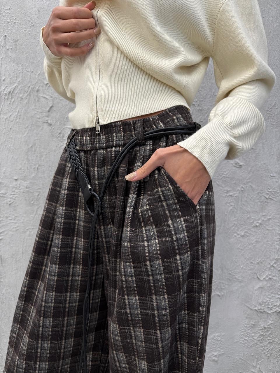 клетчатые брюки,широкие брюки в клетку,брюки в клетку,женские брюки в клетку,брюки классические