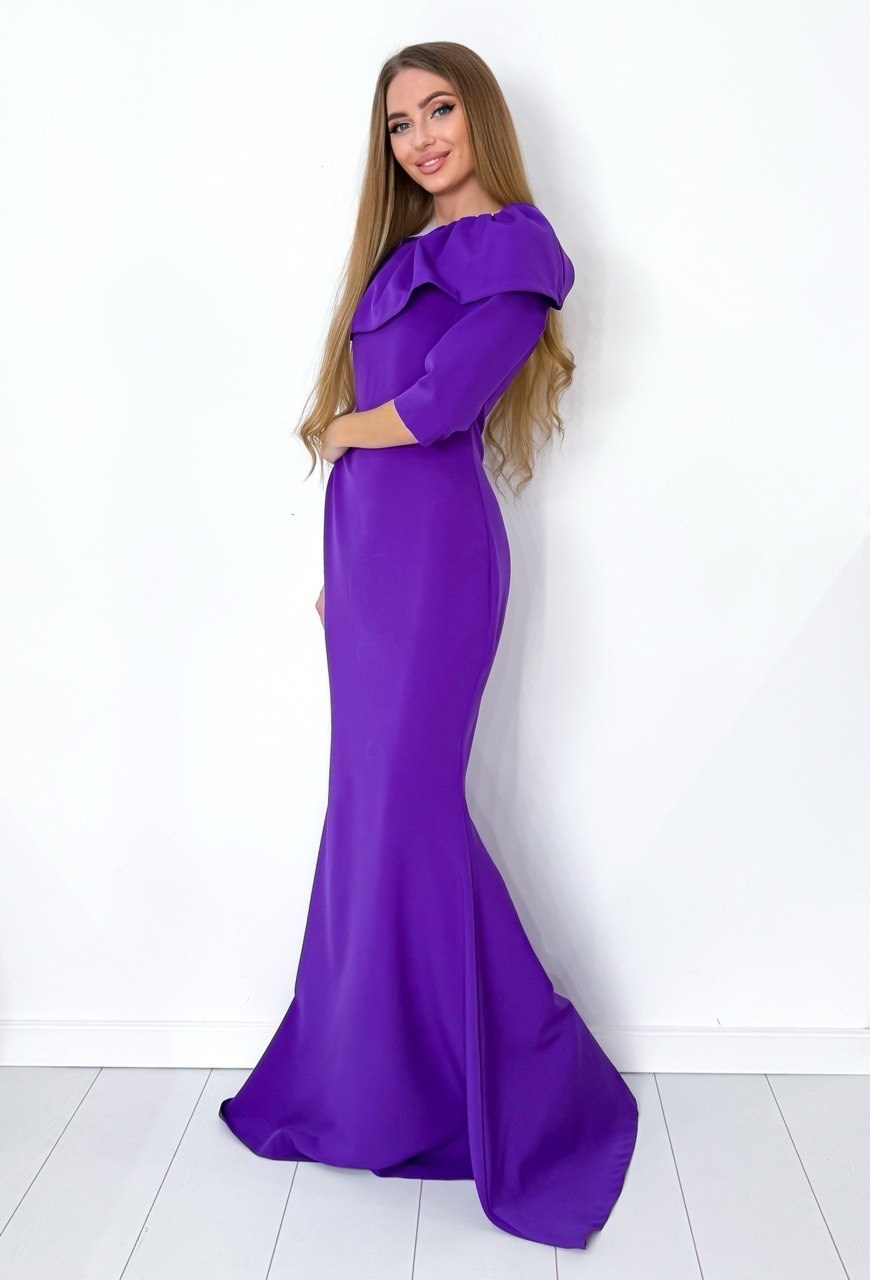 платье креп,вечерние платье,платье длинное,платье рыбка,платье