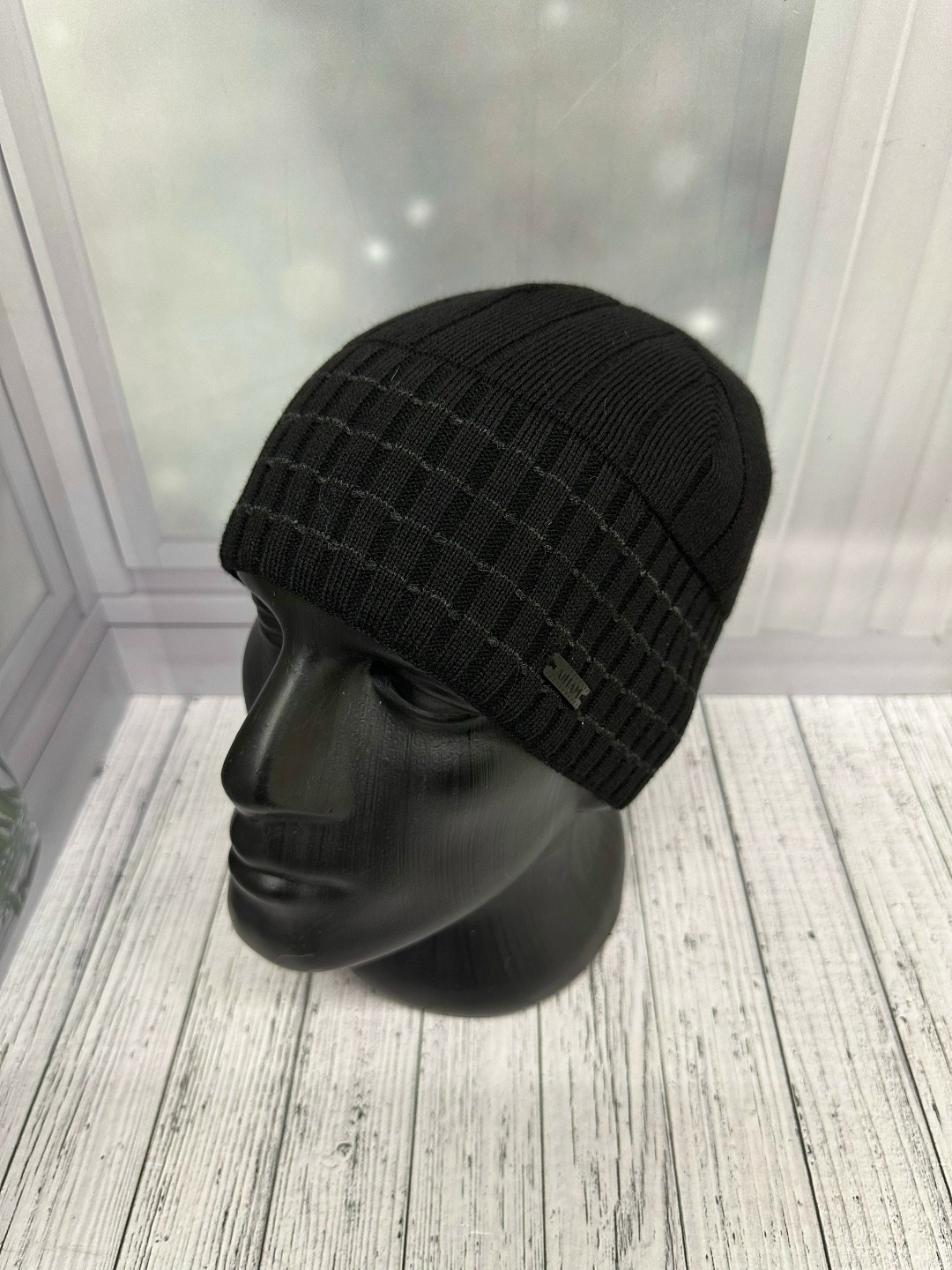 шапка тонкая мужская однослойная,мужская вязаная шапка,мужская шапка,шапка универсальная,шапка мужская классическая