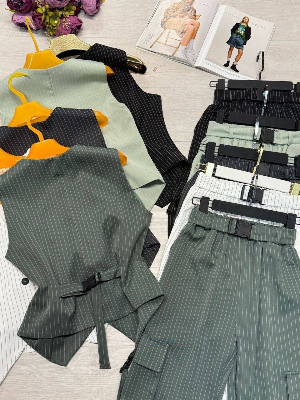 женский комплект из жилета,костюмы брючные,брючный костюм с жилетом,брючные костюмы для женщин,стильные костюмы