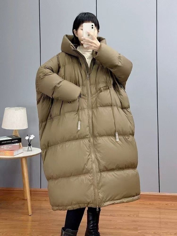 пуховик женский зимний длинный оверсайз,пуховик женский зимний оверсайз,пуховик повседневный,стильные пуховики,длинные пуховики