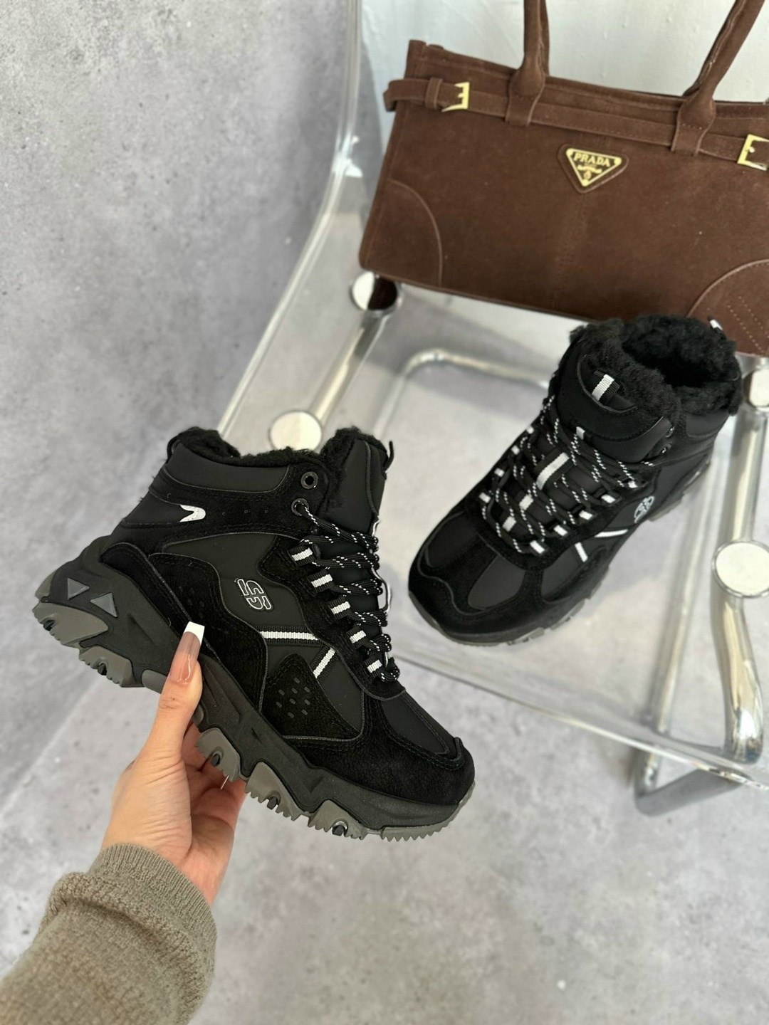 ,женские зимние кроссовки,зимние кроссовки на платформе,теплые кроссовки,женские кроссовки