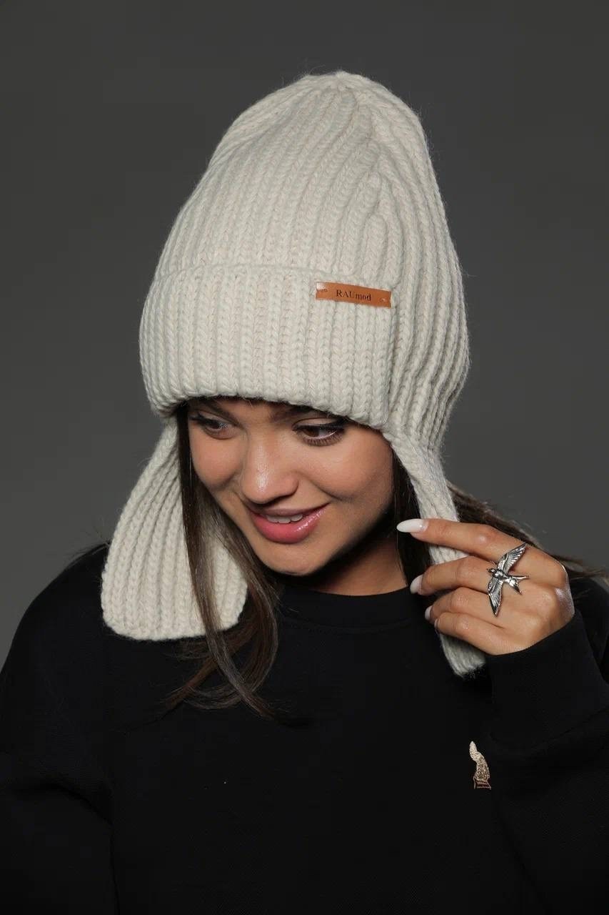 женская вязаная шапка,шапка ушанка женская вязаная,шапка женская,шапка ушанка вязаная теплая на флисе maxval,ушанка вязаная