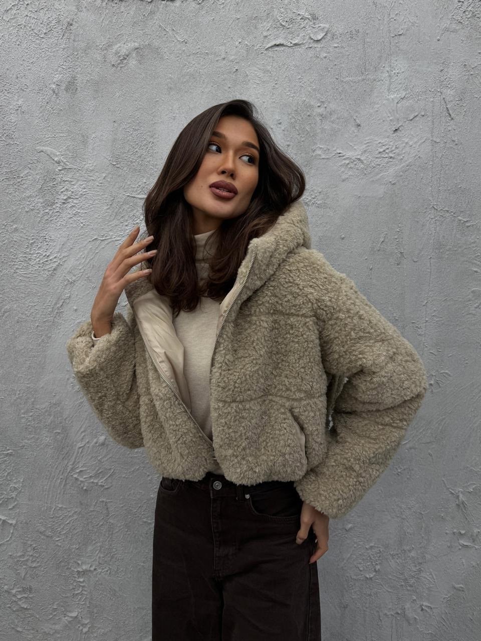 куртка из искусственного меха,меховая куртка,куртка барашек,куртка плюшевая,короткая куртка