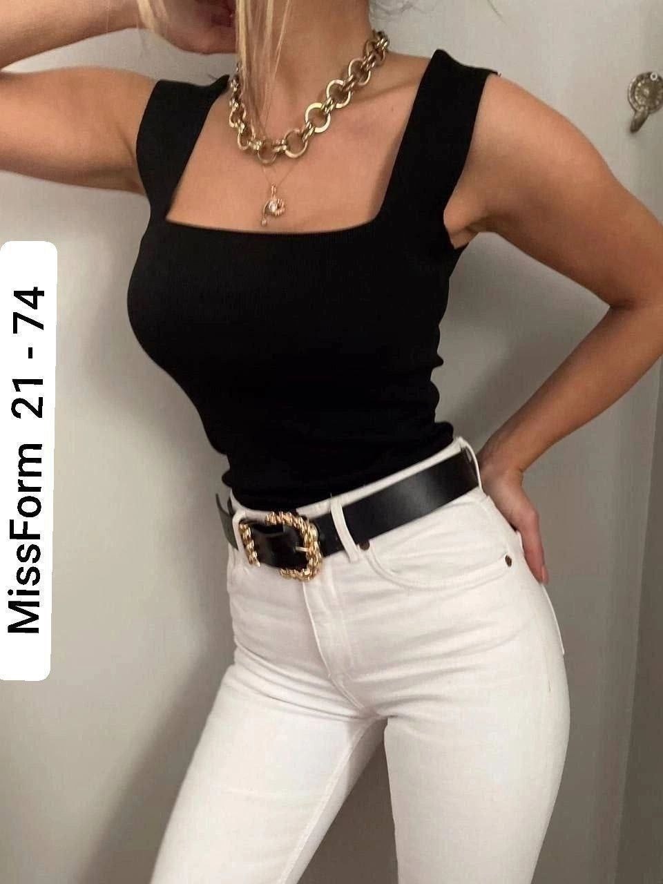 трикотажный топ с квадратным вырезом,трикотажный топ,женские топы,женская топик