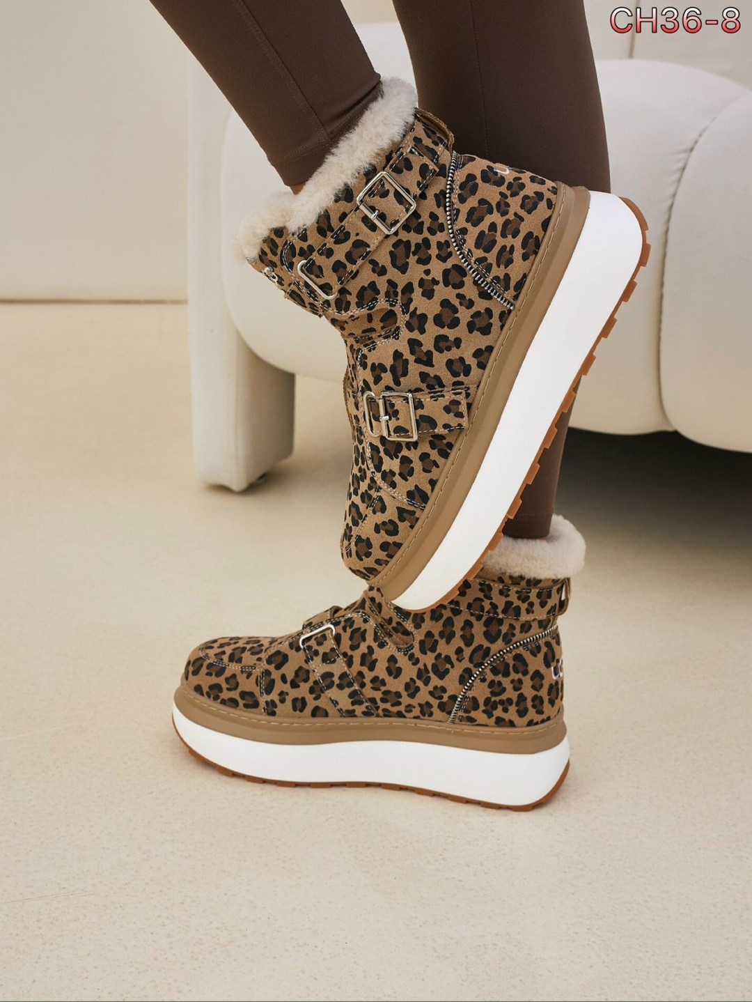 ,угги женские,угги леопардовые,женская ,угги модные