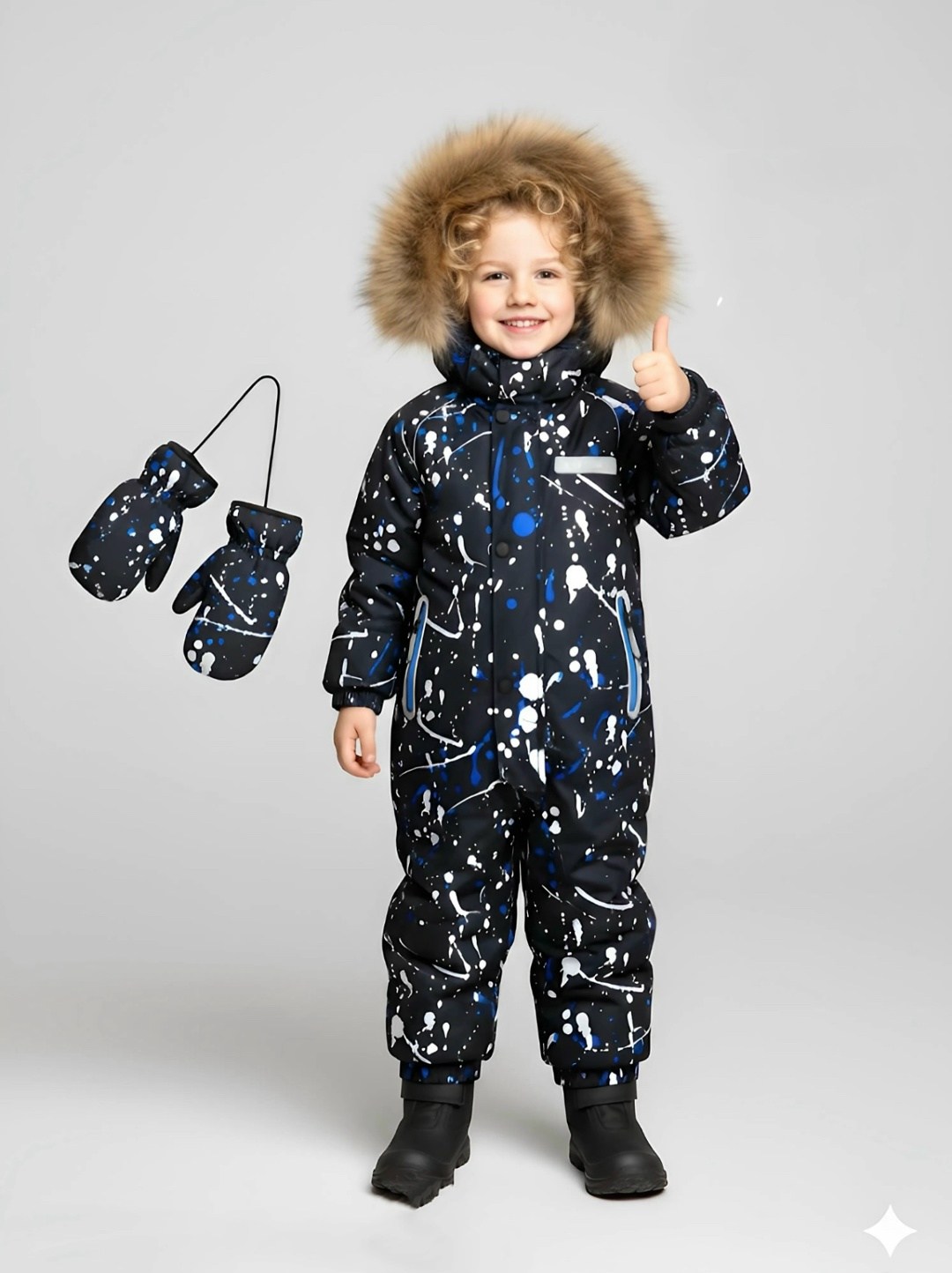 комбинезон зимний для мальчика,комбинезон зимний для мальчика playtoday,комбинезон детский зимний,зимний комбинезон для детей,зимний комбинезон мембранный детский