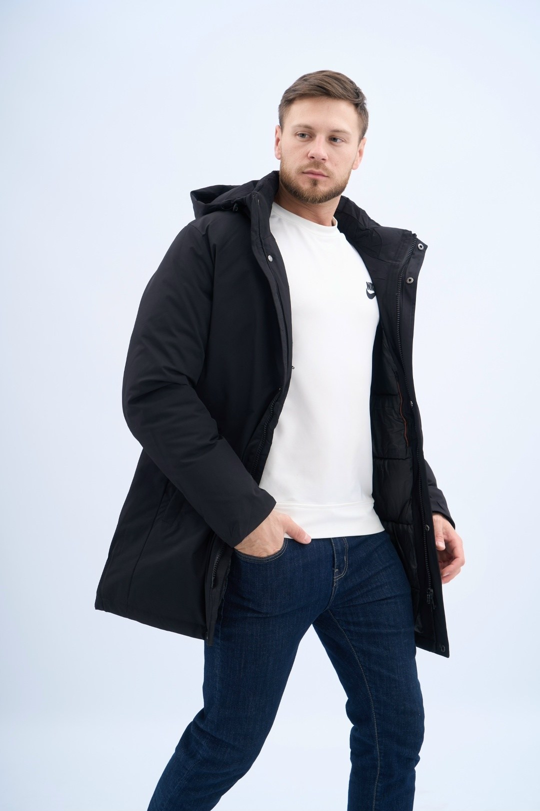 мужская зимняя куртка,куртка мужская,куртка зимняя удлиненная,мужская верхняя одежда,куртка