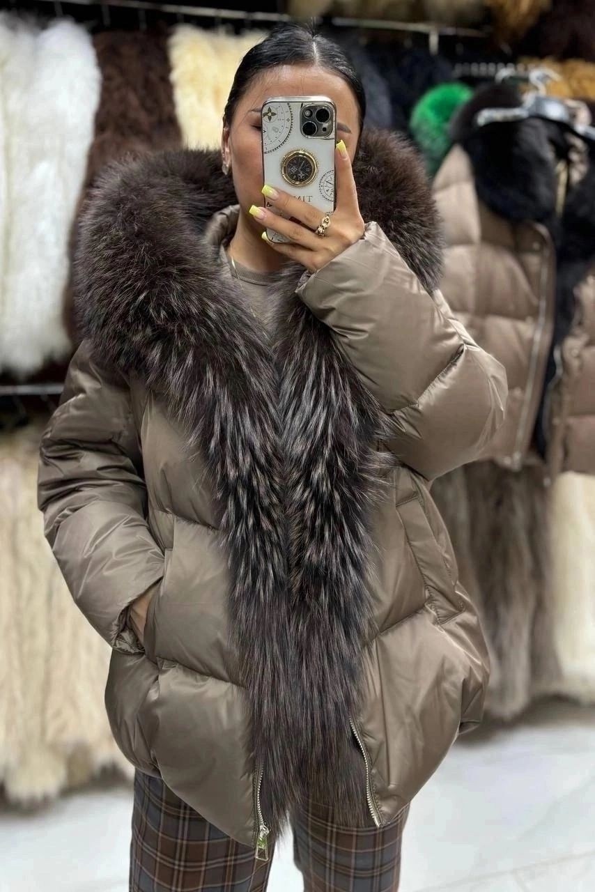 пуховики с мехом,пуховики с натуральным мехом,стильные пуховики,модные пуховики,пуховик женский с натуральным мехом