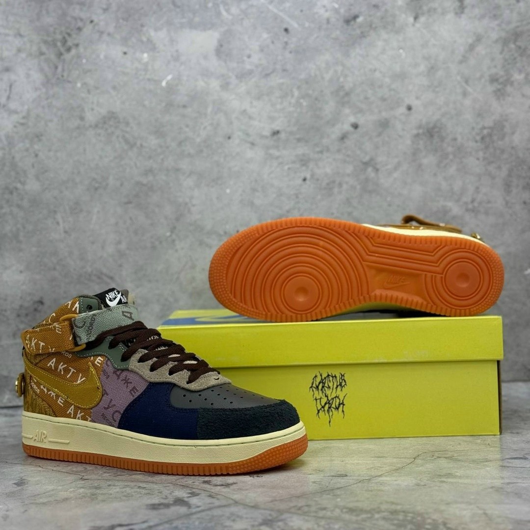 nike air force 1 x travis scott,кроссовки travis scott x nike air force 1 low,nike air force 1 travis scott,nike air force 1 x travis scott cactus jack,nike air force 1 low travis scott cactus jack