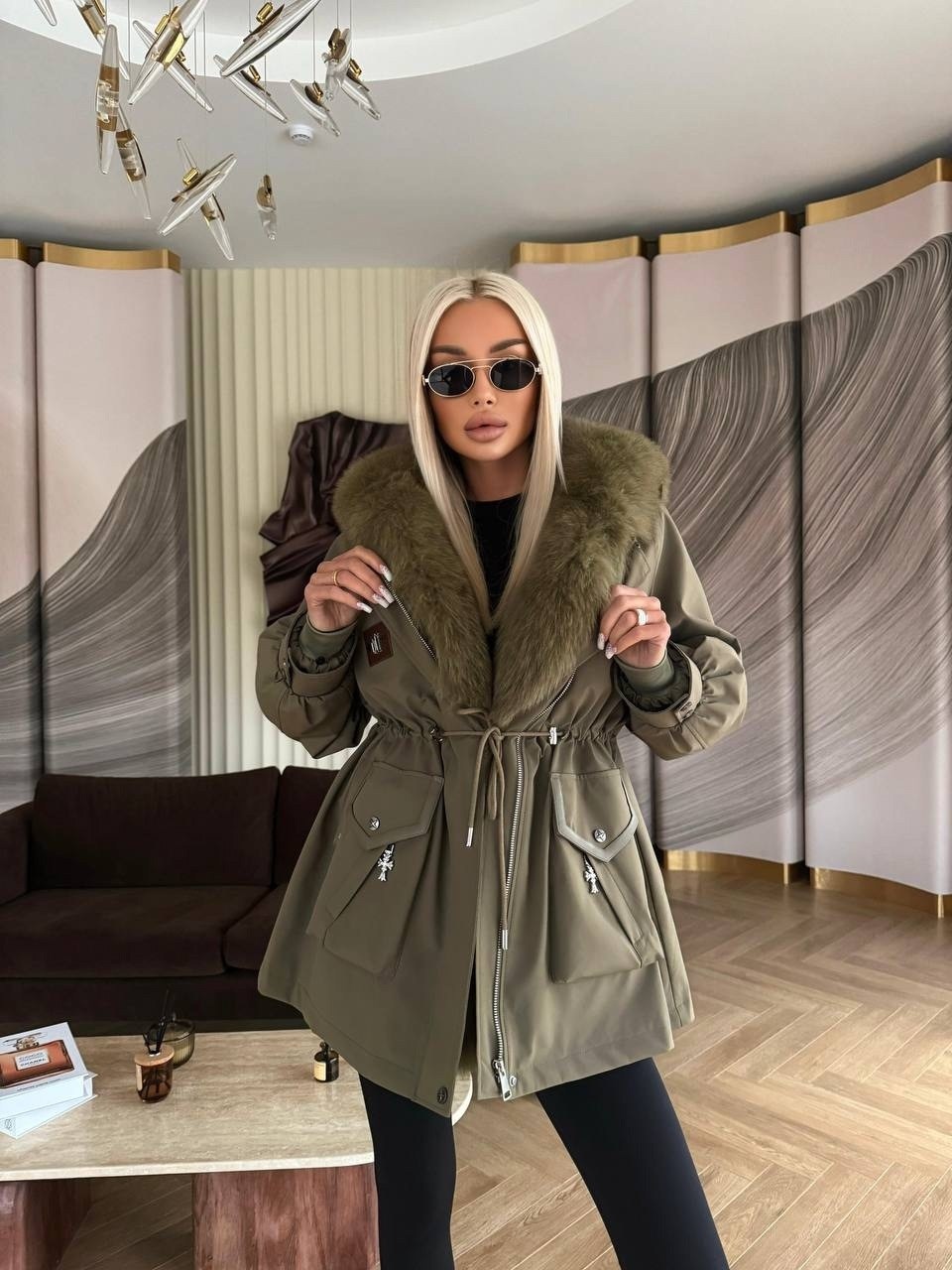 парка с мехом,парка с натуральным мехом,парка с меховым,парка женская с мехом,женская парка