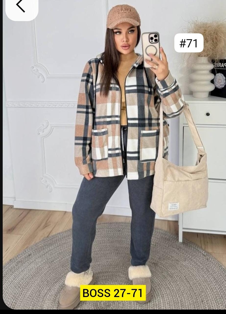 рубашка теплая в клетку оверсайз,рубашка теплая,,рубашка женская,рубашка теплая в клетку удлиненная