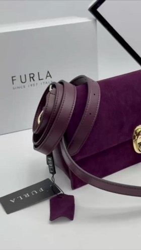 замшевая сумка,сумка,женская сумка furla,бордовая сумка,сумки фурла