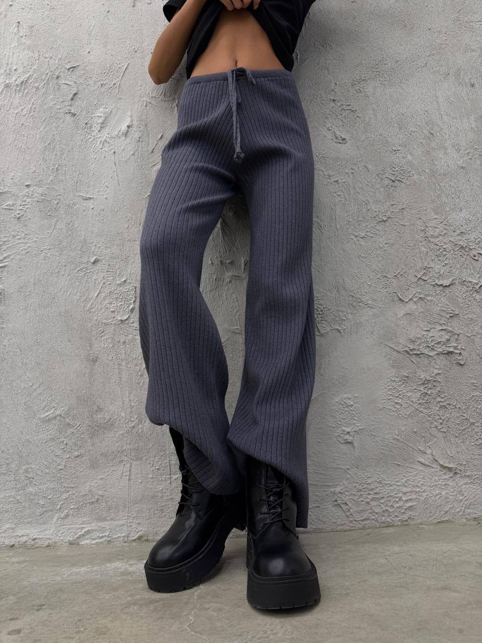 вязаные брюки,брюки палаццо в рубчик,вязаные брюки женские,брюки лапша палаццо,вязаные брюки клеш