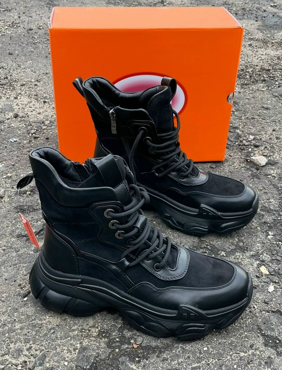 ,кроссовки женскиe,кроссовки черные,массивные кроссовки,зимние кроссовки