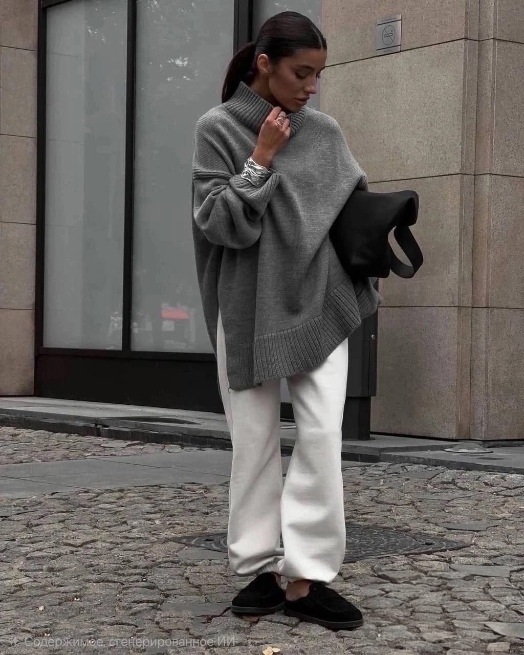 свитер в стиле оверсайз,свитер удлиненная,cвитер оверсайз,свитер женский оверсайз,модное пальто
