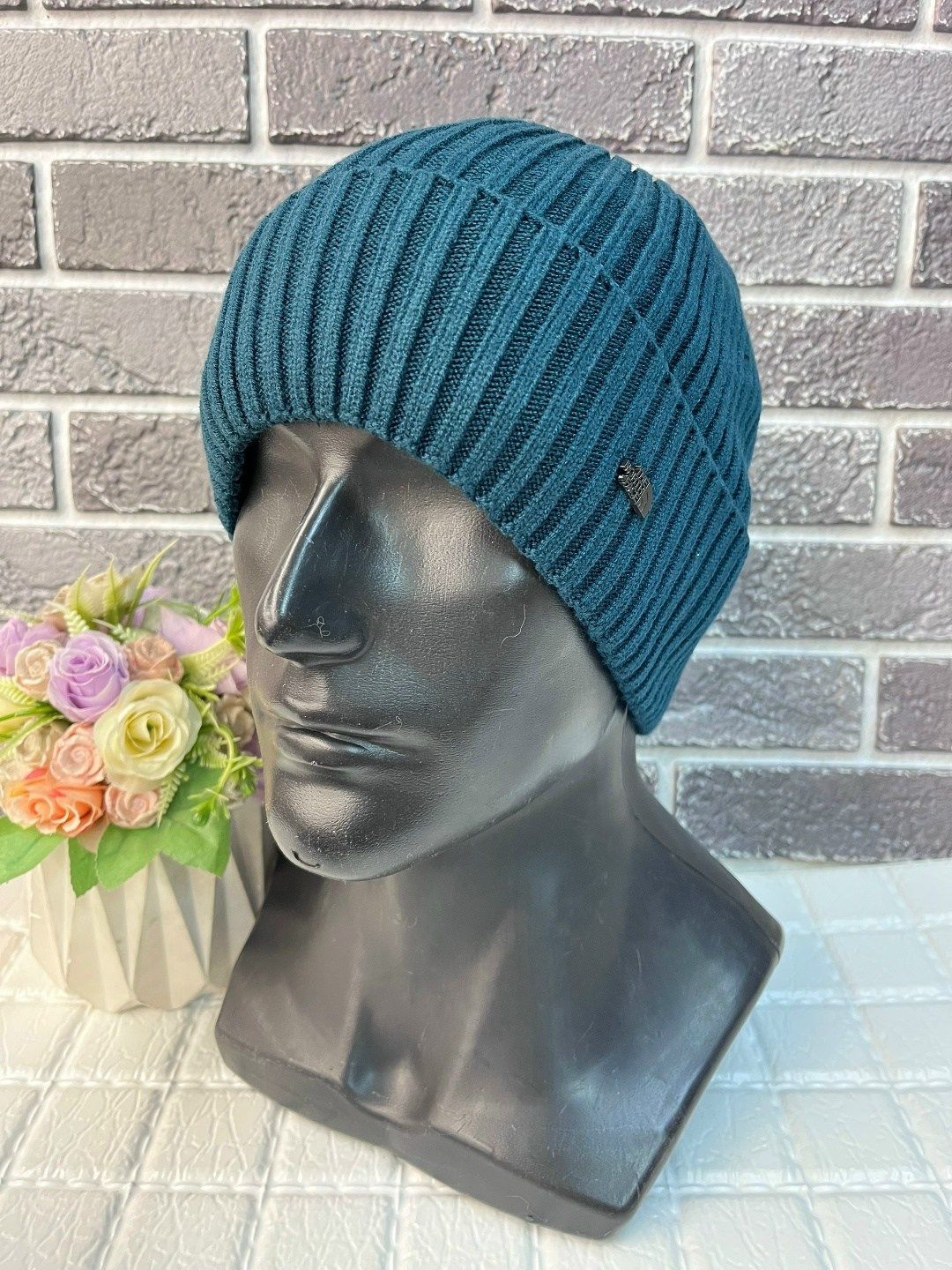 шапка мужская,вязаная мужская шапка,шапка мужская на флисе,шапка мужская демисезонная,шапка мужская зимняя