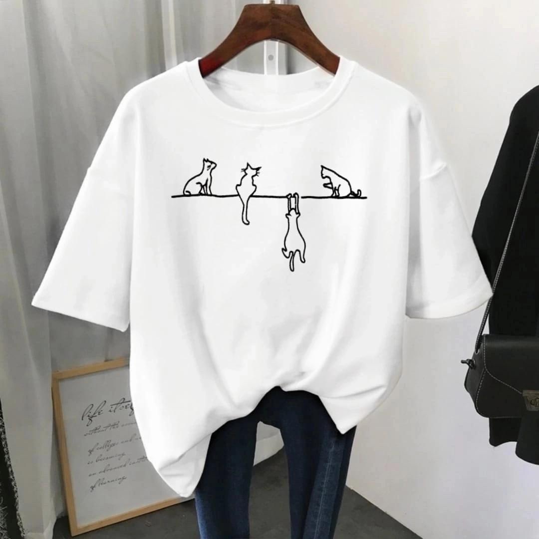 футболка женская,женская повседневная футболка,футболки женские с принтом,футболки и майки,женская базовая футболка